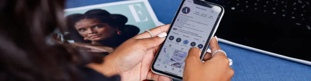 Perfil da Alinare no Instagram, ilustrando como as redes sociais podem impulsionar as vendas de joias