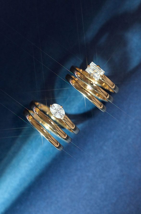 Moissanite Alinare - Atacado de joias em prata 925 para revenda