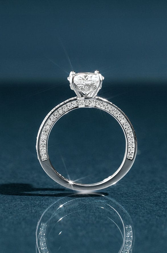 Moissanite Alinare - Atacado de joias em prata 925 para revenda