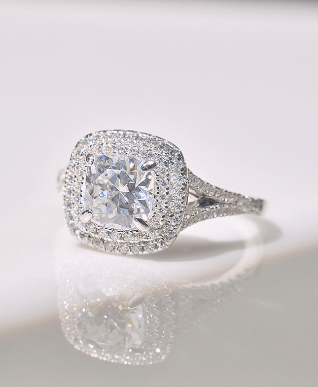 lapidação de alta qualidade - moissanite alinare