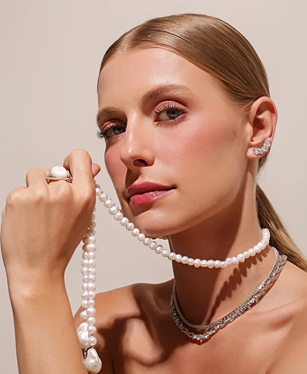 tendências de joias - pérolas barrocas