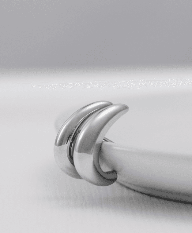 valorização da prata - brincos ganham destaque